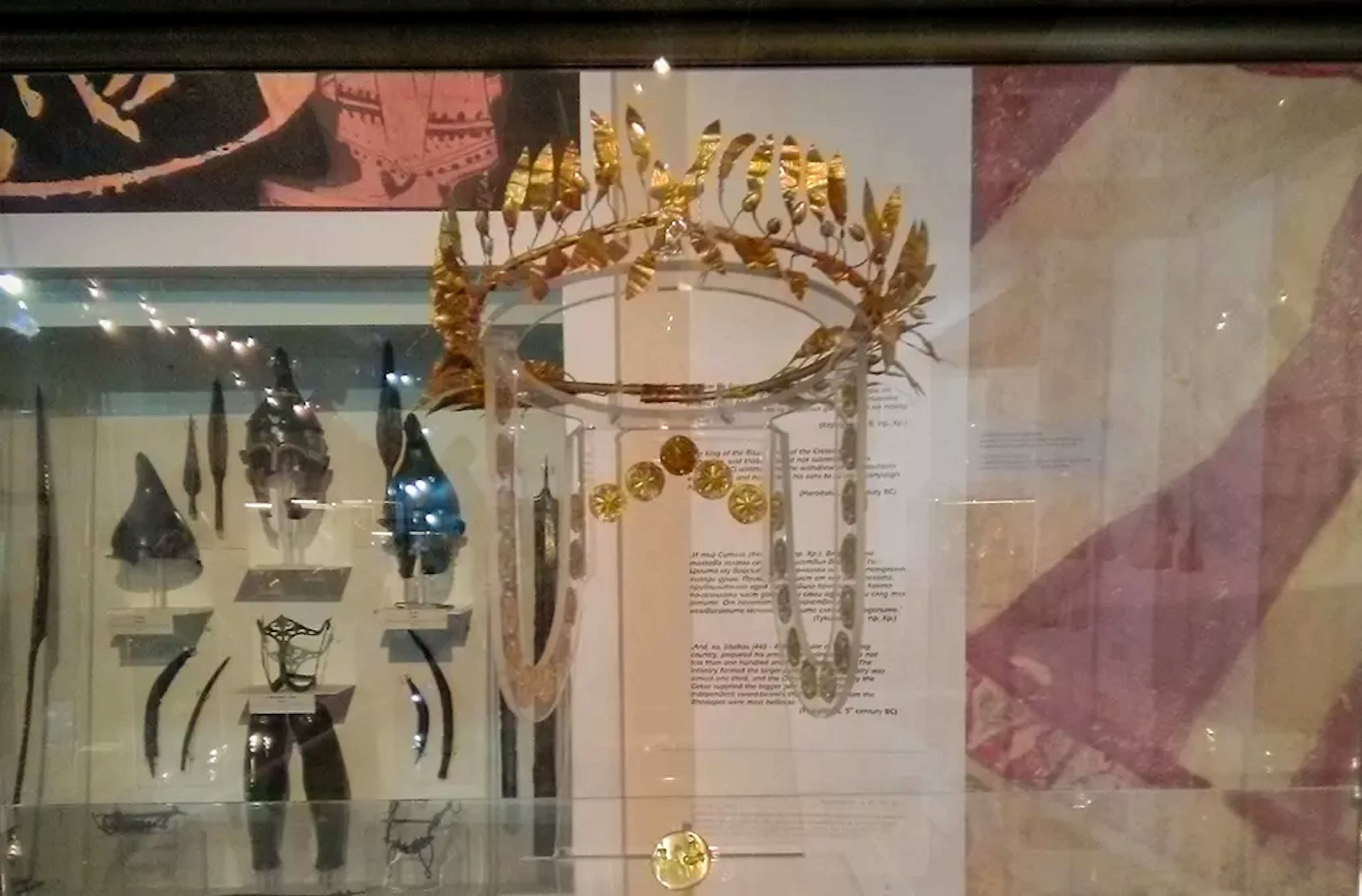 Solid gold crown